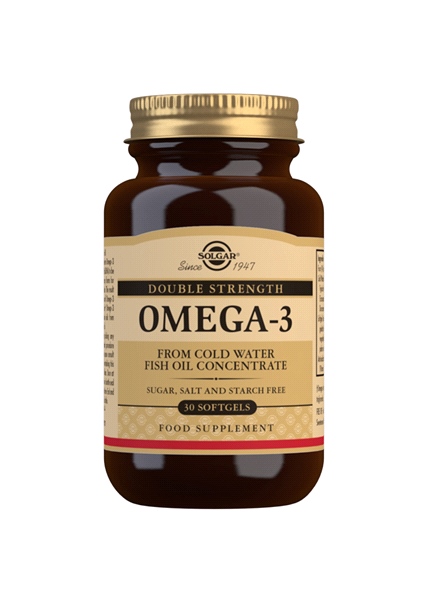 Solgar - Double Strength Omega-3 (30 Softgels) - fish oil concentrate